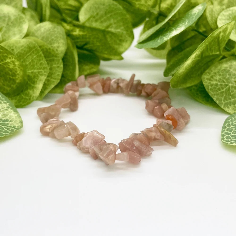 Sunstone Chips Bracelet