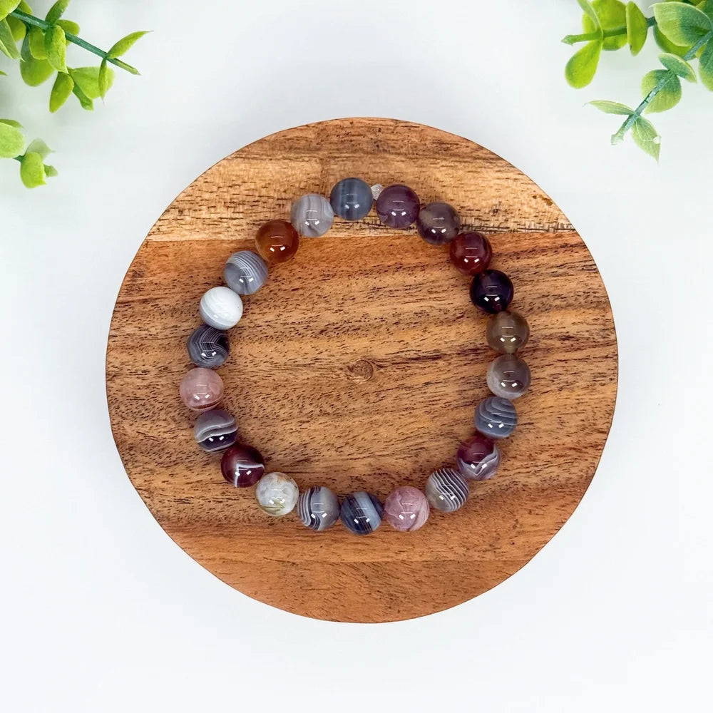 Botswana Sardonyx Agate Bracelet