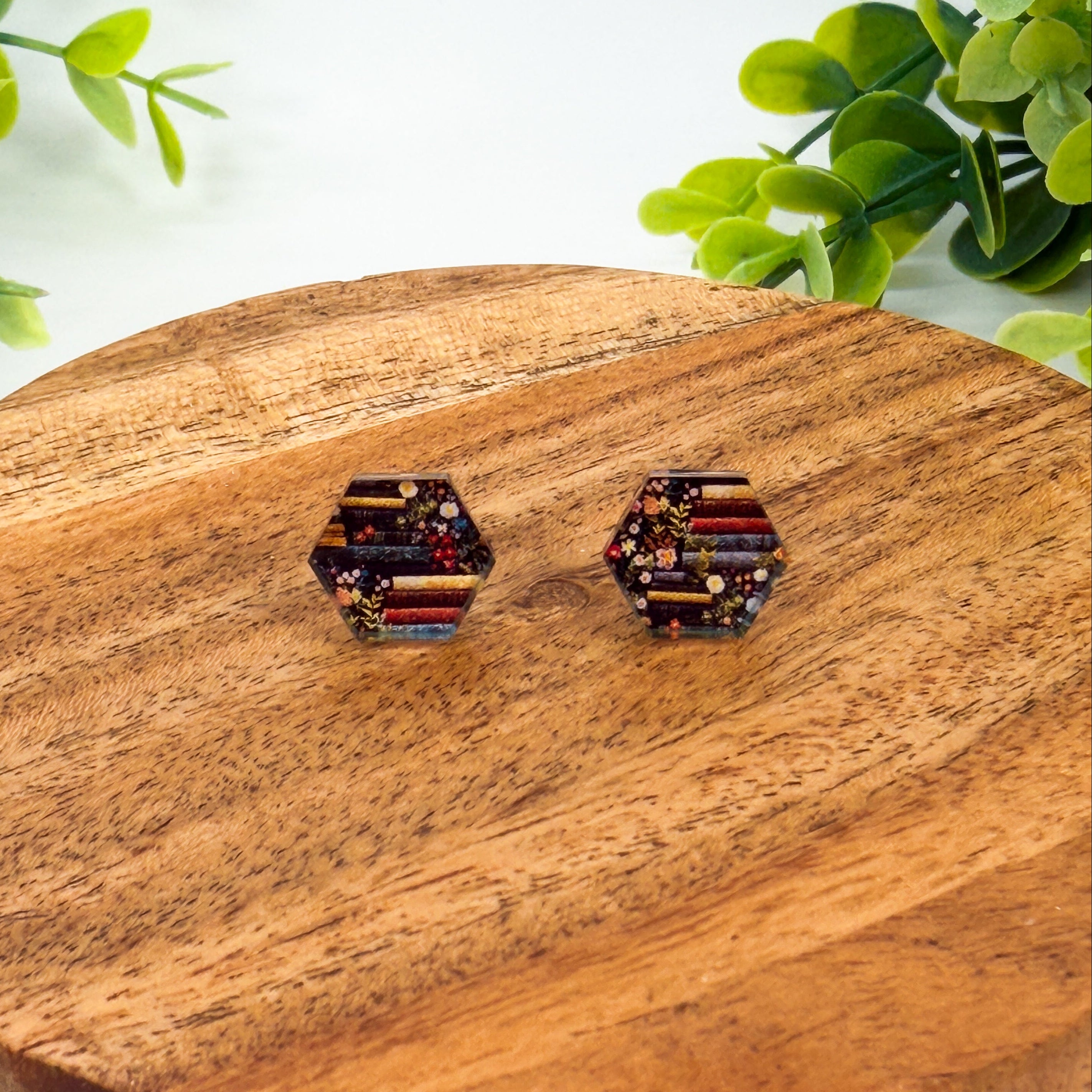 Book Lover Studs