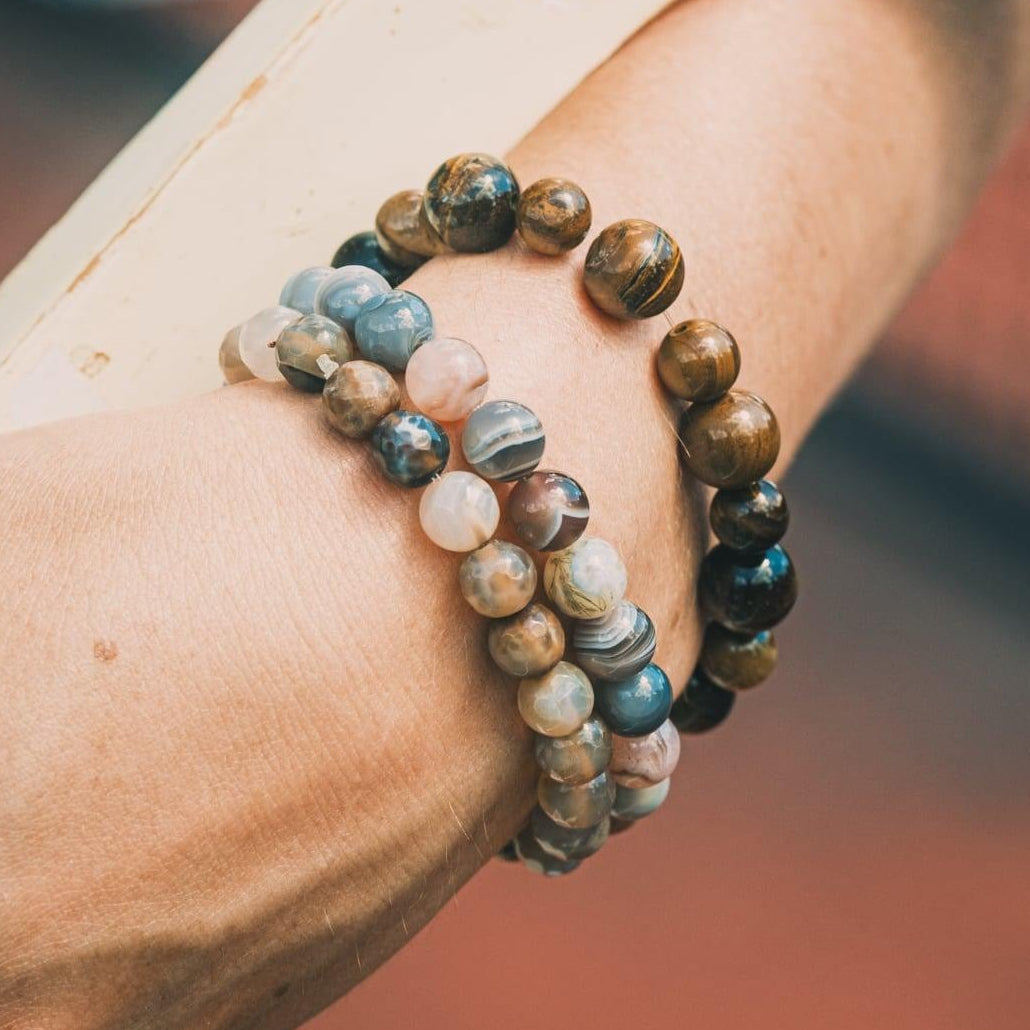 Alternating Tiger's Eye Bracelet
