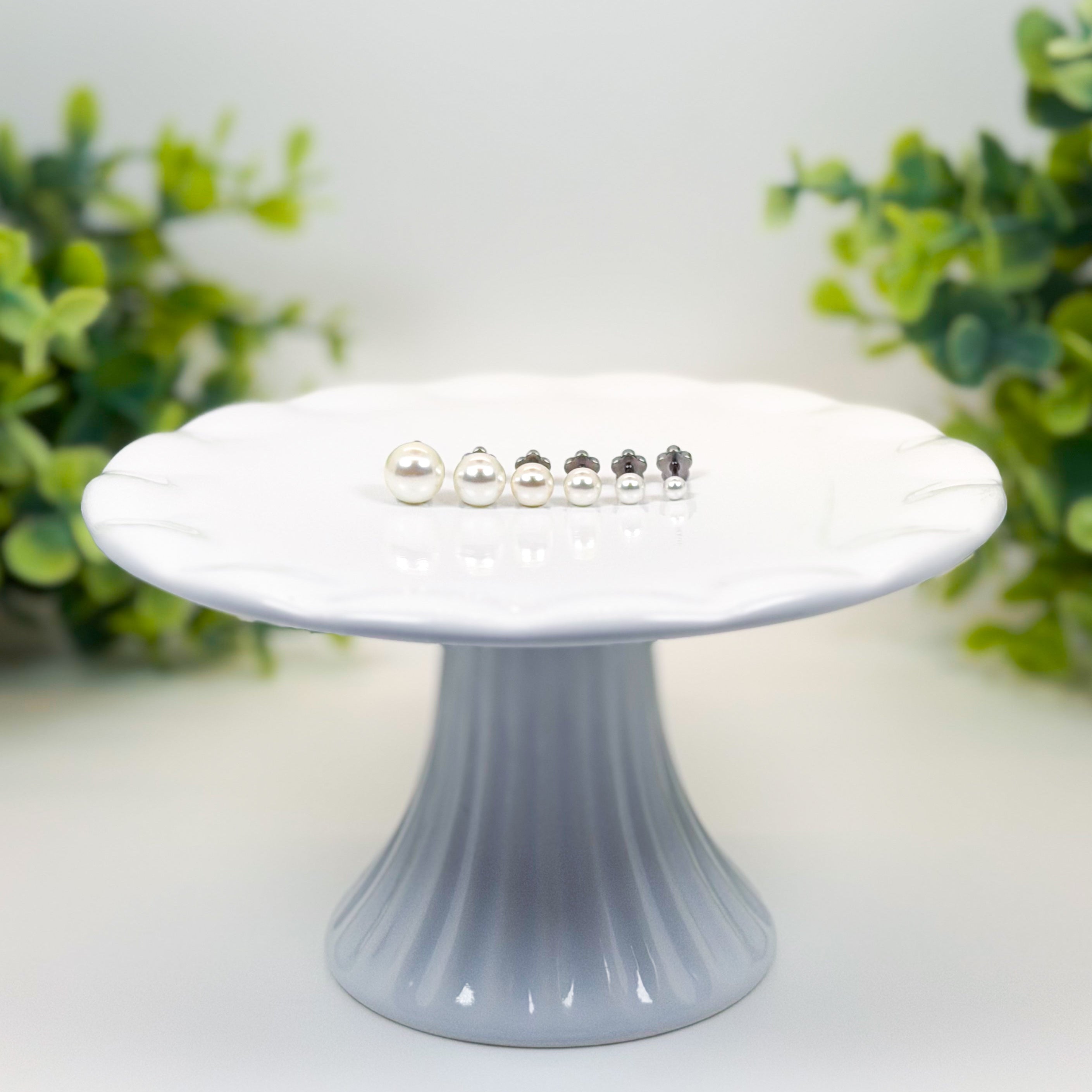 Flat Back Pearl Stud Pack
