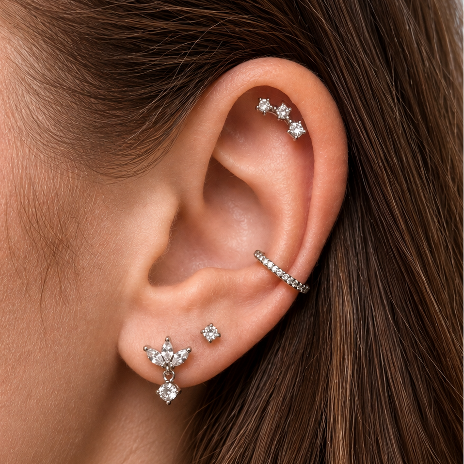 Cubic Zirconia Cuffs