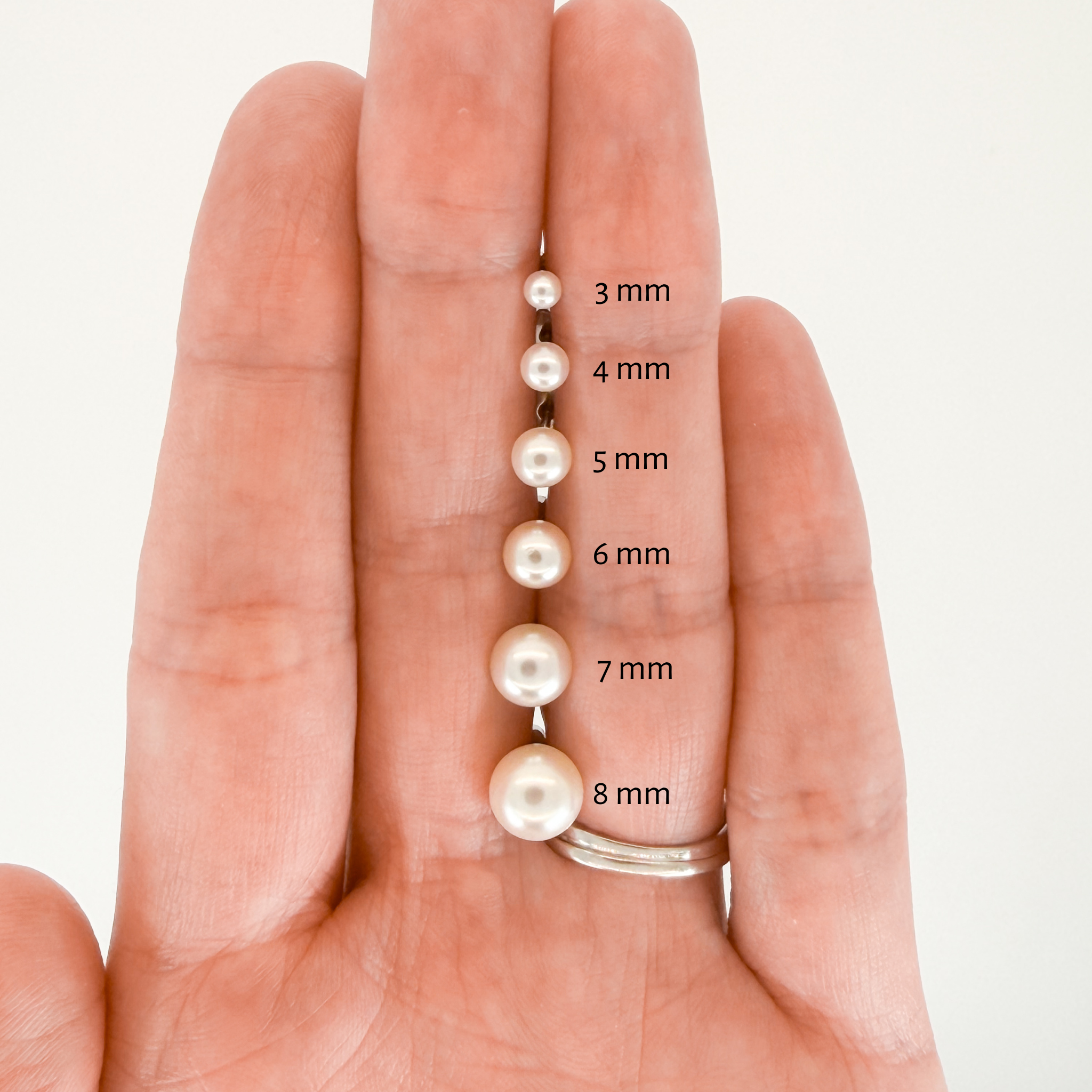 Flat Back Pearl Stud Pack
