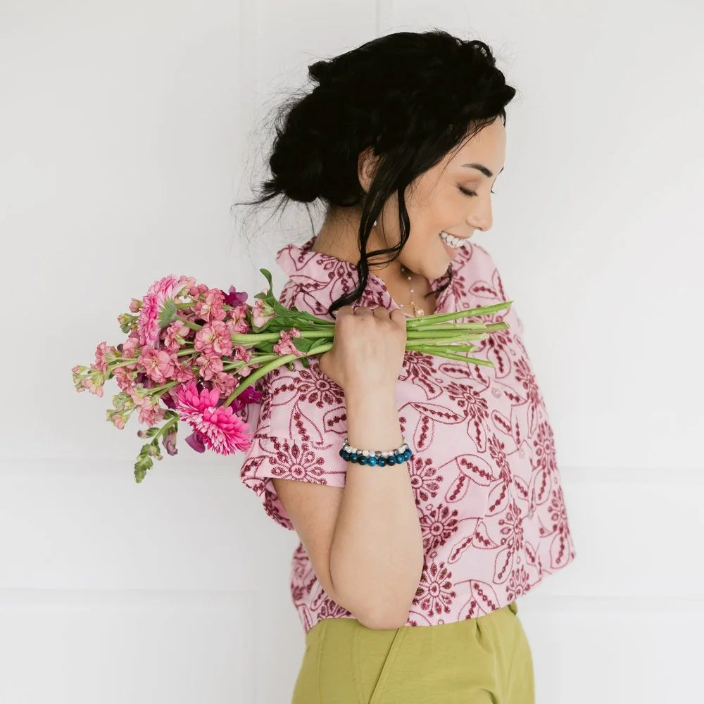 Blue Tiger's Eye Bracelet