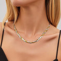 Nova Twisted Snake Chain Necklace