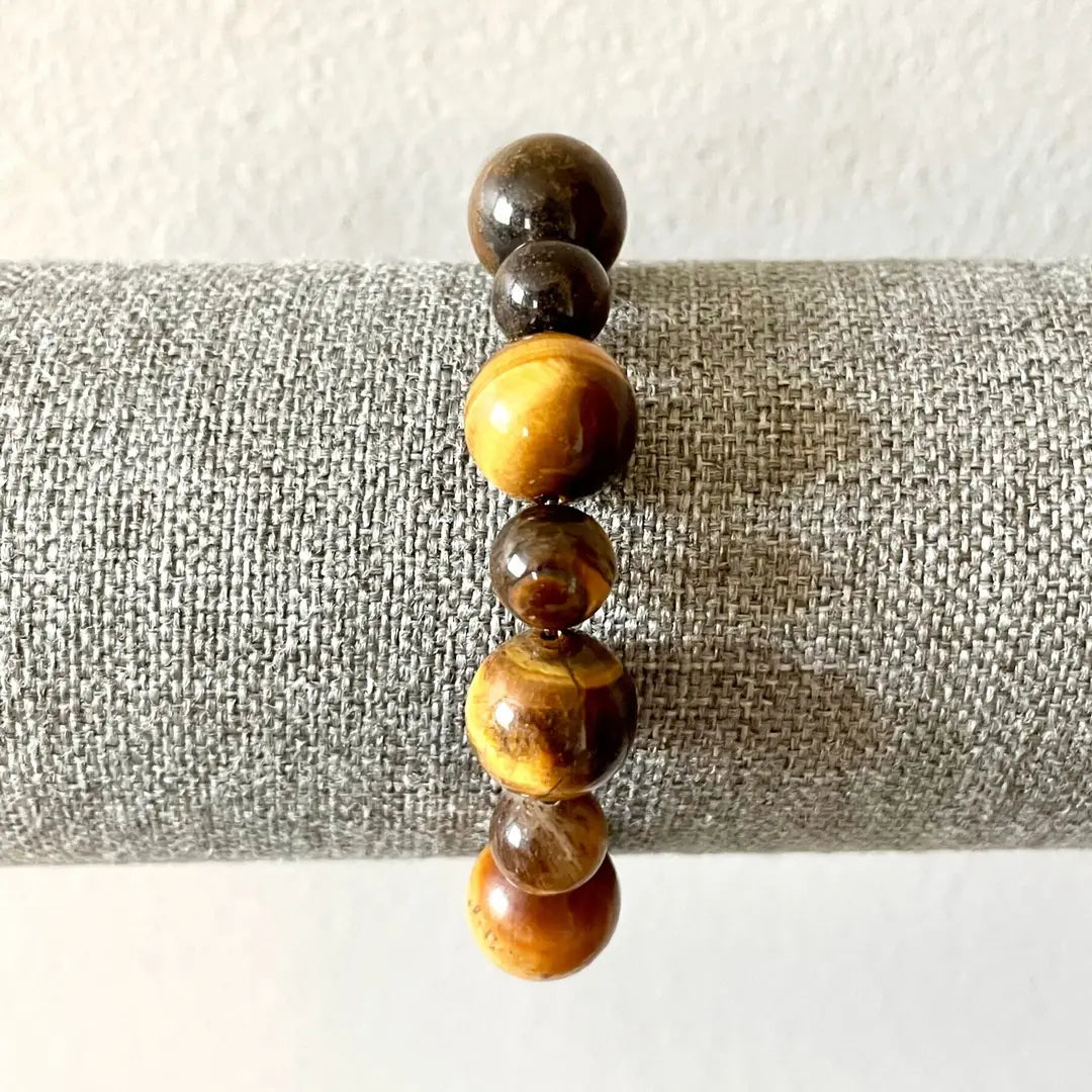 Alternating Tiger's Eye Bracelet